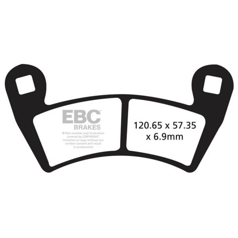 EBC Pastillas de Freno EBC 452TT Polaris Pastillas Freno