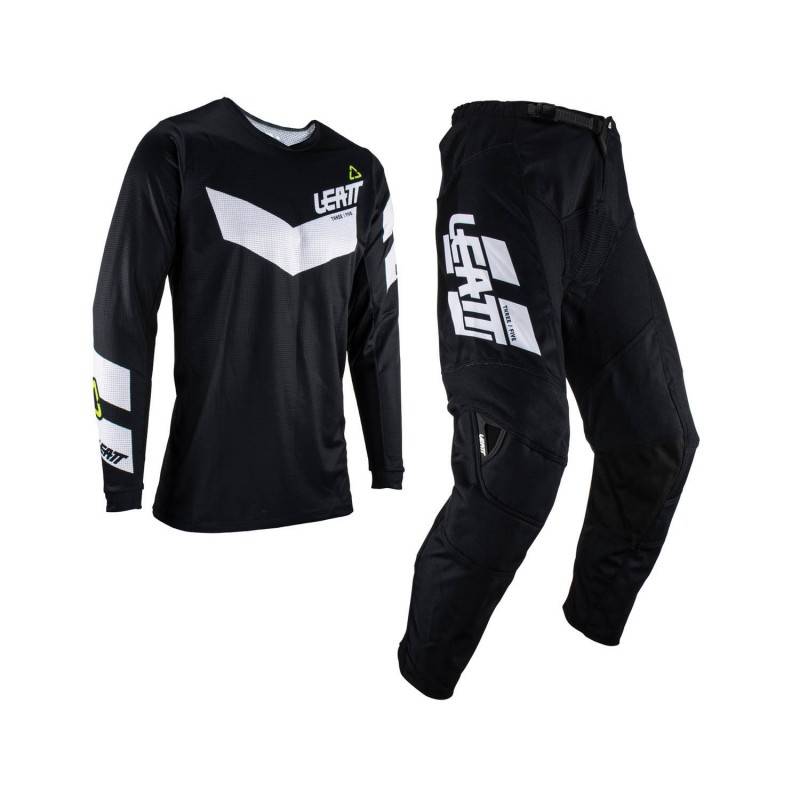 LEATT Kit LEATT Moto 3.5 Negro (Camiseta + Pantalón) Camisetas