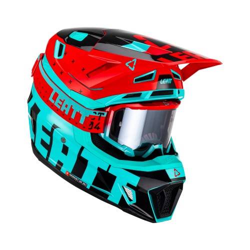 LEATT Casco LEATT Moto 7.5 Fuel (Incluye Gafas) Cascos