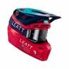 LEATT Casco LEATT Moto 8.5 Rojo (Incluye Gafas) Cascos