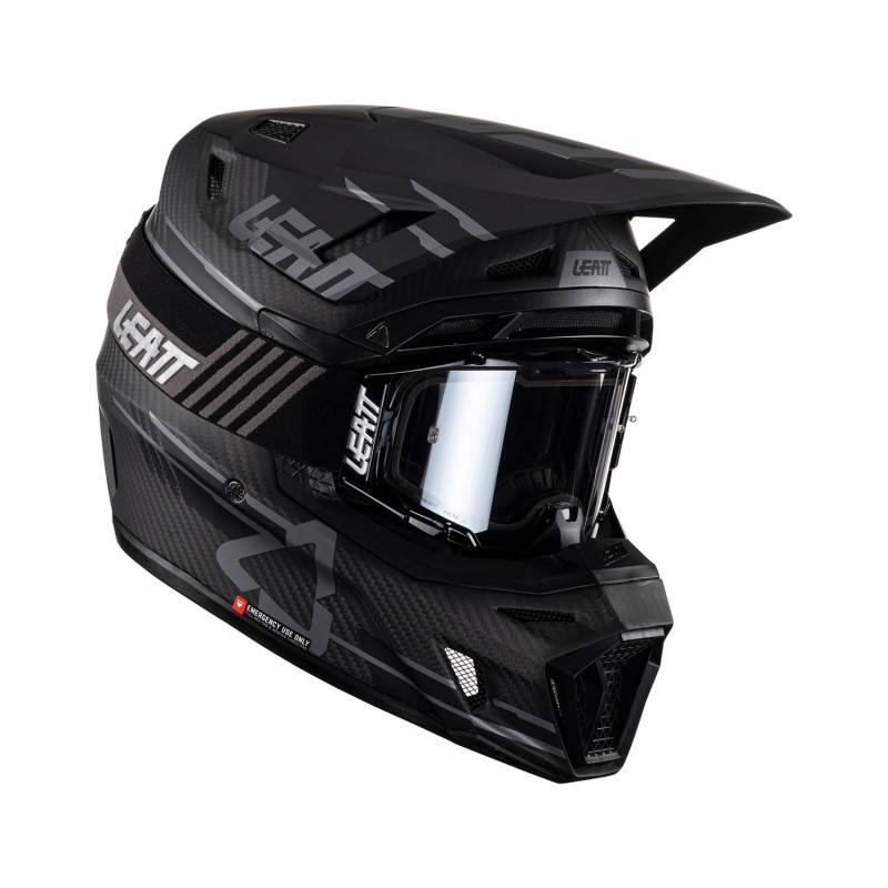 LEATT Casco LEATT Moto 9.5 Carbon V23 (Incluye Gafas) Cascos