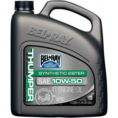 BEL-RAY Aceite motor BEL-RAY 10W50 Thumper Racing Sintético Ester 4T Aceites Motor