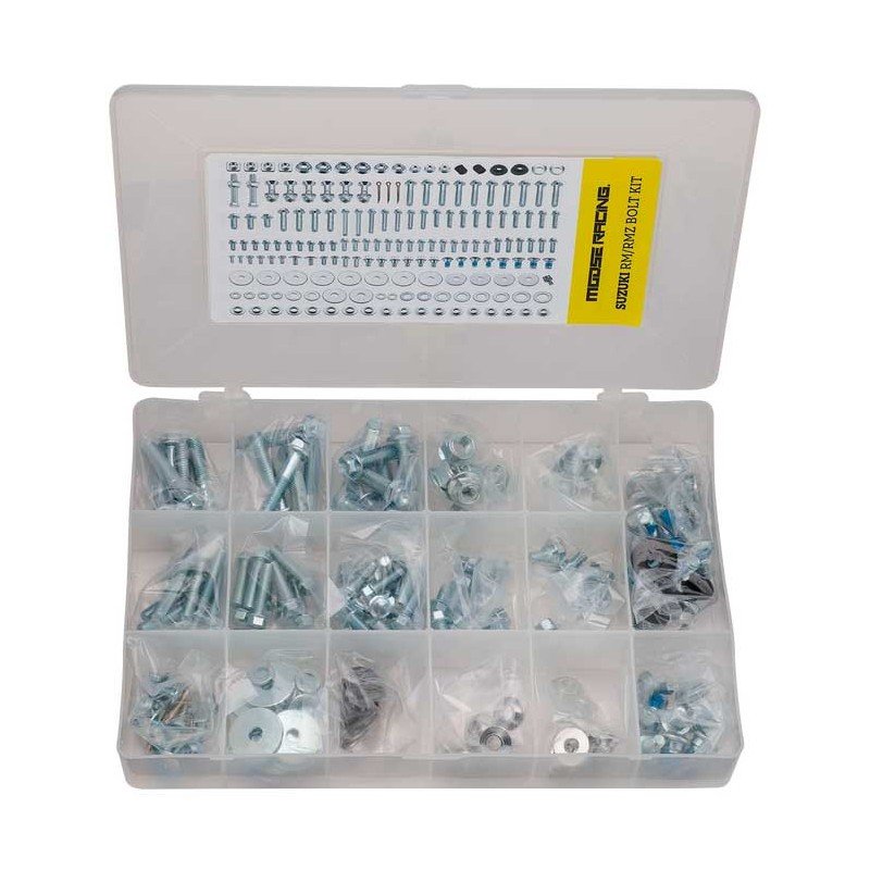 MOOSE RACING HARD PARTS Kit Tornillería M1 Suzuki MOOSE RACING Tornillería