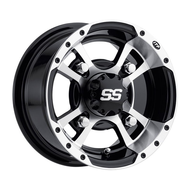 ITP Llanta Trasera ITP SS112 SPORT 9x8 4/110 3+5 MACHINED Aluminio Llantas Quad