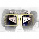 QUADEST Protectores Trapecios Delanteros Suzuki King Quad 450/700/750 Protectores Trapecio