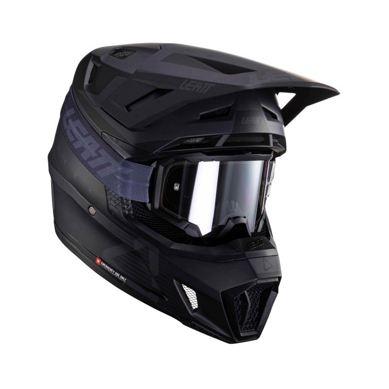LEATT Casco Leatt Moto 7.5 Kit Stealth Cascos Hombre