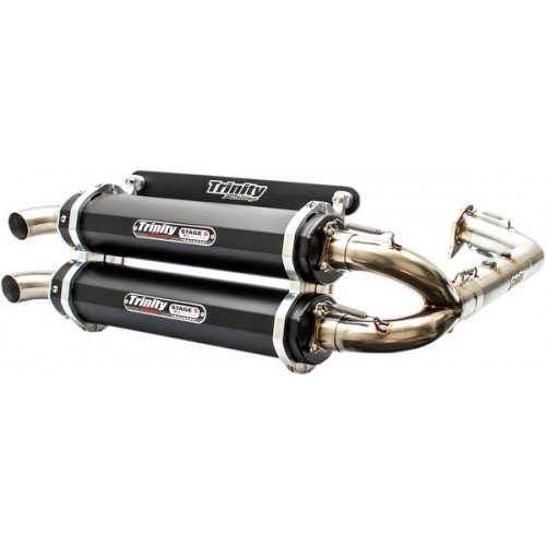 TRINITY RACING Escape Completo TRINITY STAGE 5 Dual Polaris RZR XP Turbo 1000 (16-20) Escapes Completos