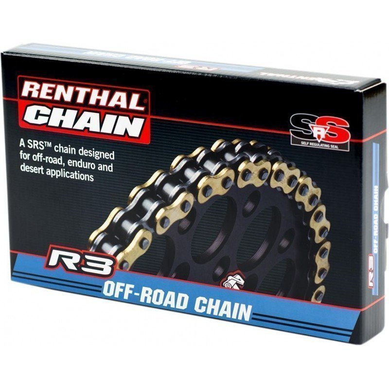 RENTHAL Cadena de Transmisión Renthal R3-3 Off Road 520 Cadenas Transmisión