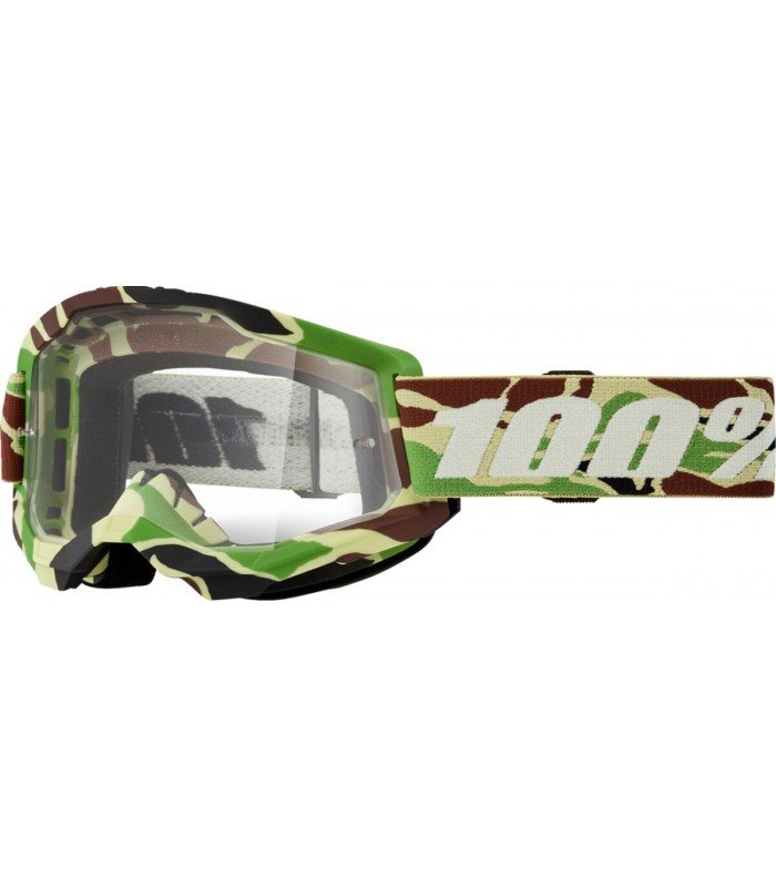 100% Gafas 100% Strata 2 WAR CAMO Gafas Adulto