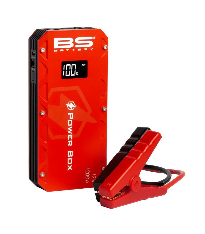 BS BATTERY Arrancador de Baterías Booster Power Box PB-02 Cargadores-Arrancadores