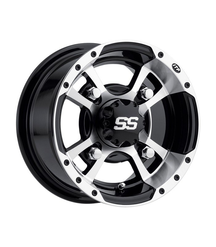 ITP Llanta Trasera ITP SS112 SPORT 10x8 4/115 3+5 MACHINED Aluminio Llantas Quad