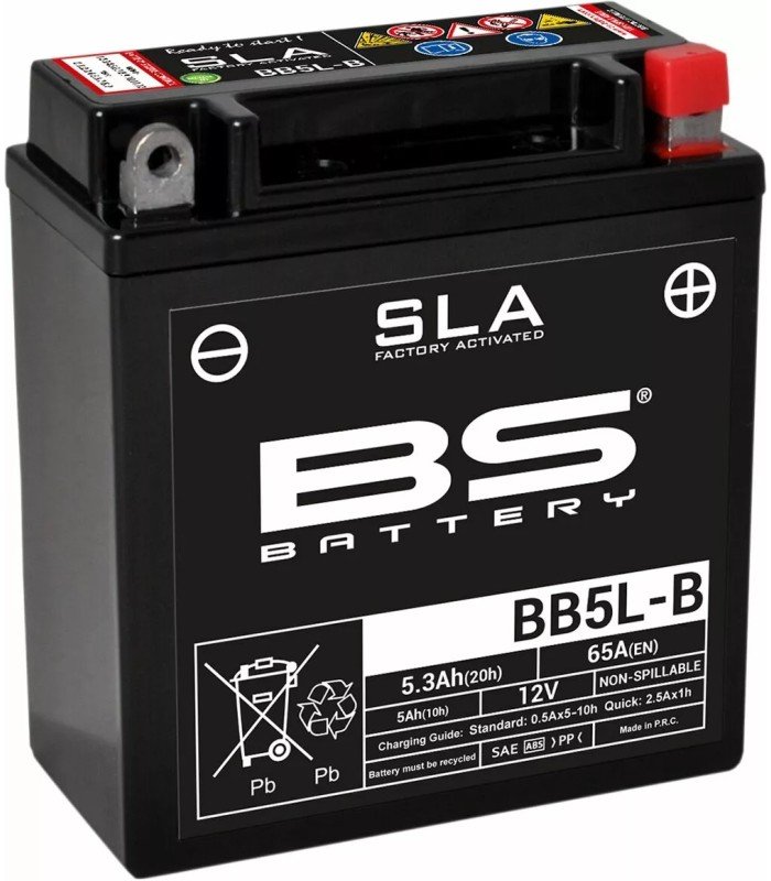 BS BATTERY Batería SLA AGM BB5L-B SLA Baterías