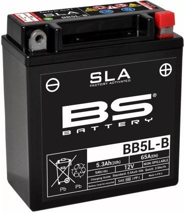 BS BATTERY Batería SLA AGM BB5L-B SLA Baterías