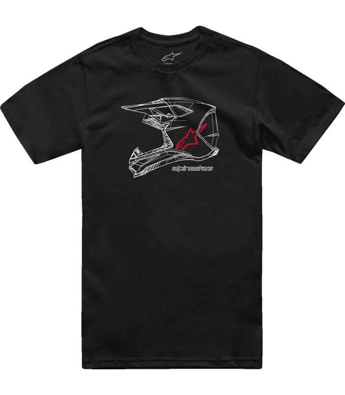 ALPINESTARS Camiseta ALPINESTARS MX Helmet Camisetas Hombre Casual