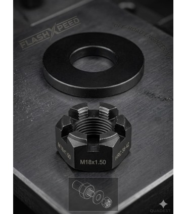 QUADEST Tuerca para Extremo Eje FLASH Tornillería