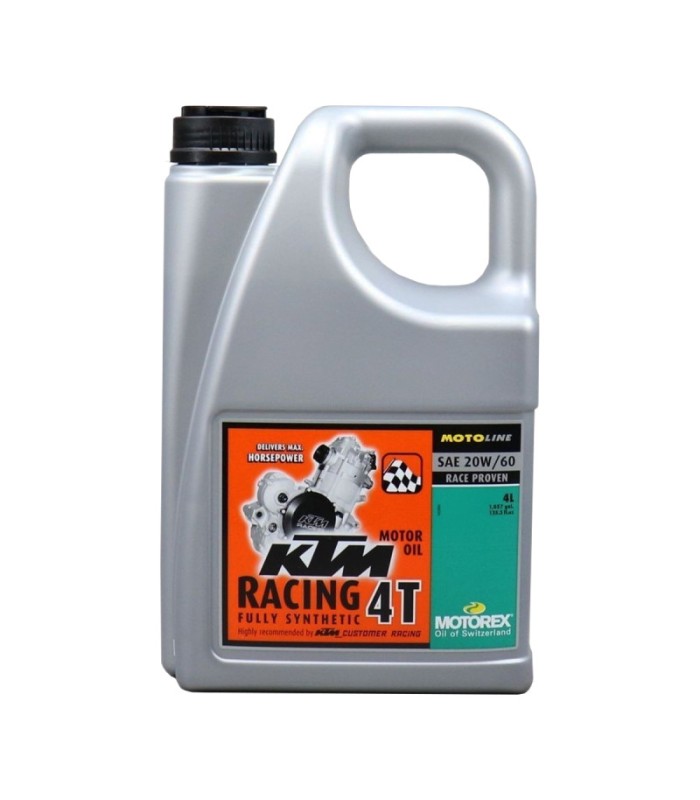 MOTOREX Aceite Motorex KTM RACING SAE 20w60 4 Litros Aceites Motor