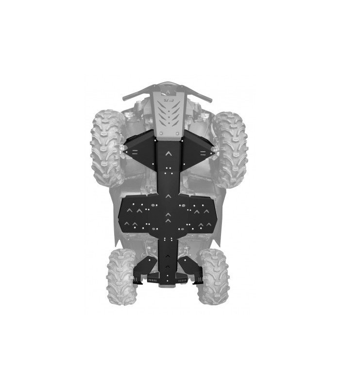 XRW Kit Protectores de Chasis Completo PHD Can Am Outlander 1000 MAX / XMR (13-16) Protectores Chasis