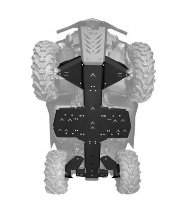 XRW Kit Protectores de Chasis Completo PHD Can Am Outlander 1000 MAX / XMR (13-16) Protectores Chasis