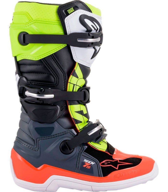 ALPINESTARS Botas infantiles ALPINESTARS TECH 7S GY/RD/YL EQUIPACION / Botas / Botas Niño