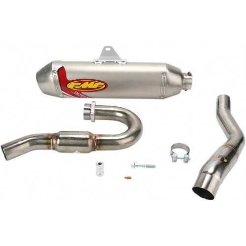 FMF Escape Completo FACTORY 4.1 Yamaha YFZ 450 Titanio Natural Escapes Completos