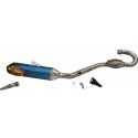 FMF Escape Completo FMF FACTORY 4.1 RCT Kawasaki KX 450F(19-21) Titanio Anodizado Azul Escapes Completos