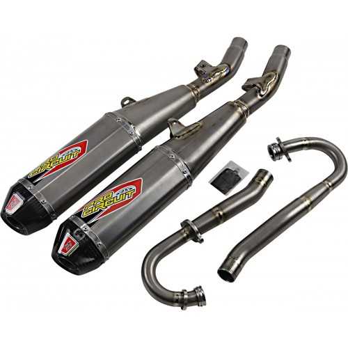 PRO CIRCUIT Escape Completo PRO CIRCUIT Ti-6 Pro Titanium Honda CRF 250 R (20-21) Escapes Completos