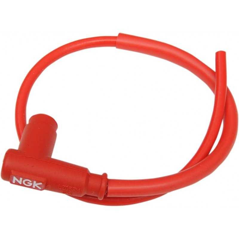 NGK Kit Cable y Pipa Bujía NGK Rojo CR2 Pipas Bujía