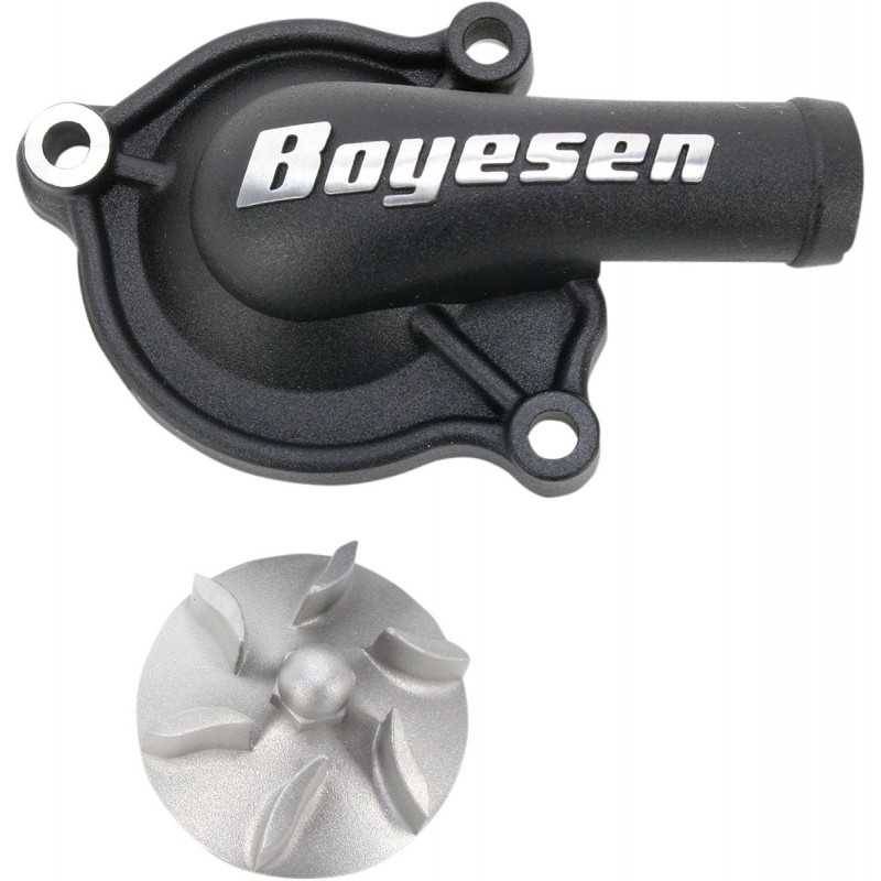BOYESEN Kit Tapa + Hélice Bomba de Agua BOYESEN Honda CRF 450R (09-16) Tapas Bomba Agua
