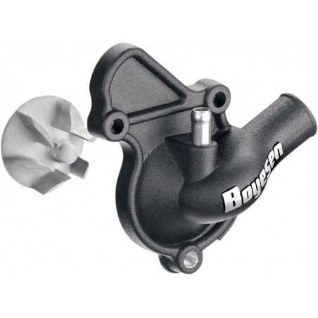 BOYESEN Kit Tapa + Hélice Bomba de Agua BOYESEN Kawasaki KX 450F (06-15) KLX 450R (08-09) Tapas Bomba Agua