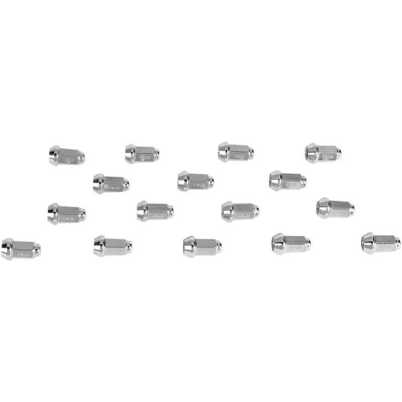 ITP Kit Tuercas Rueda 10x1.25 Cónicas Vaso 14 Cerradas (16 unidades) Cromadas ITP Tornillería Rueda