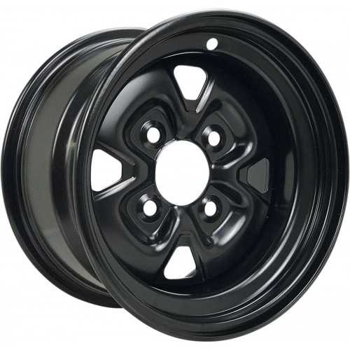 MOOSE UTILITY DIVISION Llanta MOOSE Hierro 12X7 4/156 4+3 Negra Llantas ATV UTV