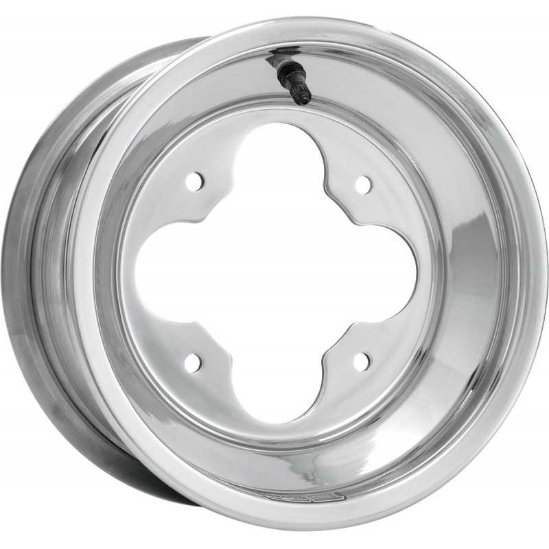DWT Llanta Trasera DWT A5 8X8 4/115 3+5 Aluminio Plata ROLLED-LIP Llantas Quad