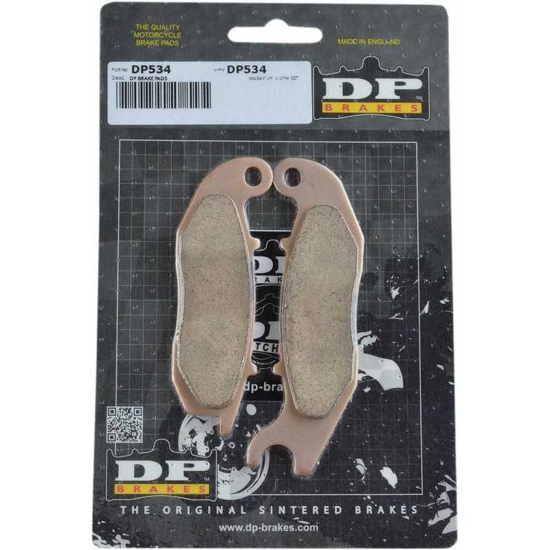 DP BRAKES Pastillas de Freno DP Sinterizadas Honda CRF 250L (12-20) DP534 Pastillas Freno