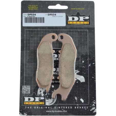 DP BRAKES Pastillas de Freno DP Sinterizadas Honda CRF 250L (12-20) DP534 Pastillas Freno