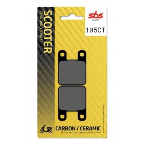 SBS Pastillas de Freno SBS 105 CT Carbon Tech Pastillas Freno