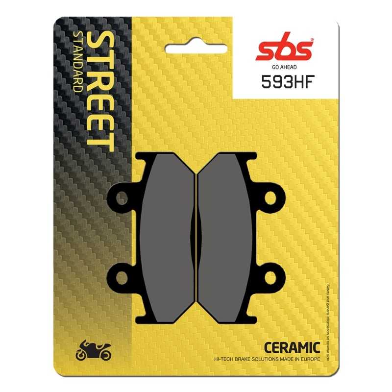 SBS Pastillas de Freno SBS 593 HF Cerámico Pastillas Freno