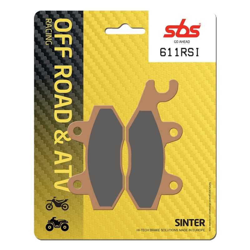 SBS Pastillas de Freno SBS 611 RSI Sinterizadas Racing Pastillas Freno