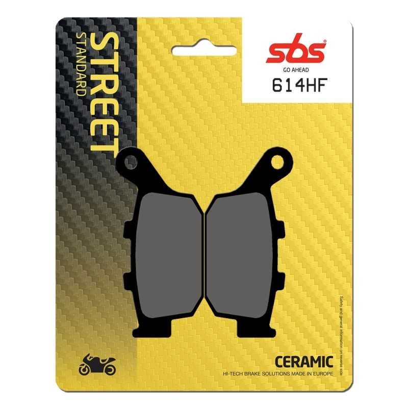 SBS Pastillas de Freno SBS 614 HF Cerámico Pastillas Freno