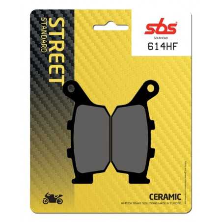 SBS Pastillas de Freno SBS 614 HF Cerámico Pastillas Freno