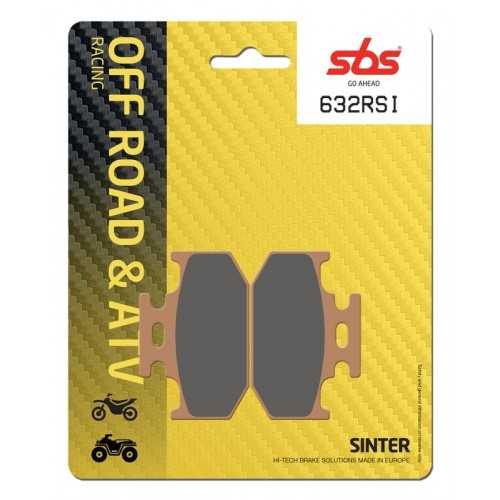 SBS Pastillas de Freno SBS 632 RSI Sinterizadas Racing Pastillas Freno