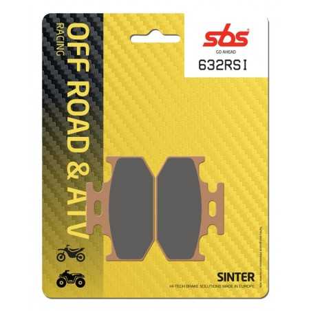 SBS Pastillas de Freno SBS 632 RSI Sinterizadas Racing Pastillas Freno