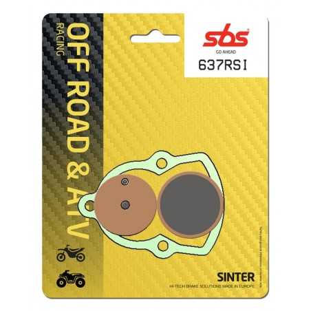 SBS Pastillas de Freno SBS 637 RSI Sinterizadas Racing Pastillas Freno