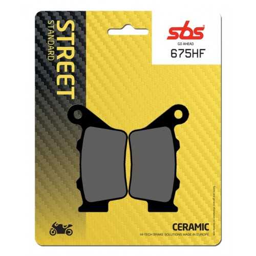 SBS Pastillas de Freno SBS 675 HF Cerámico Pastillas Freno