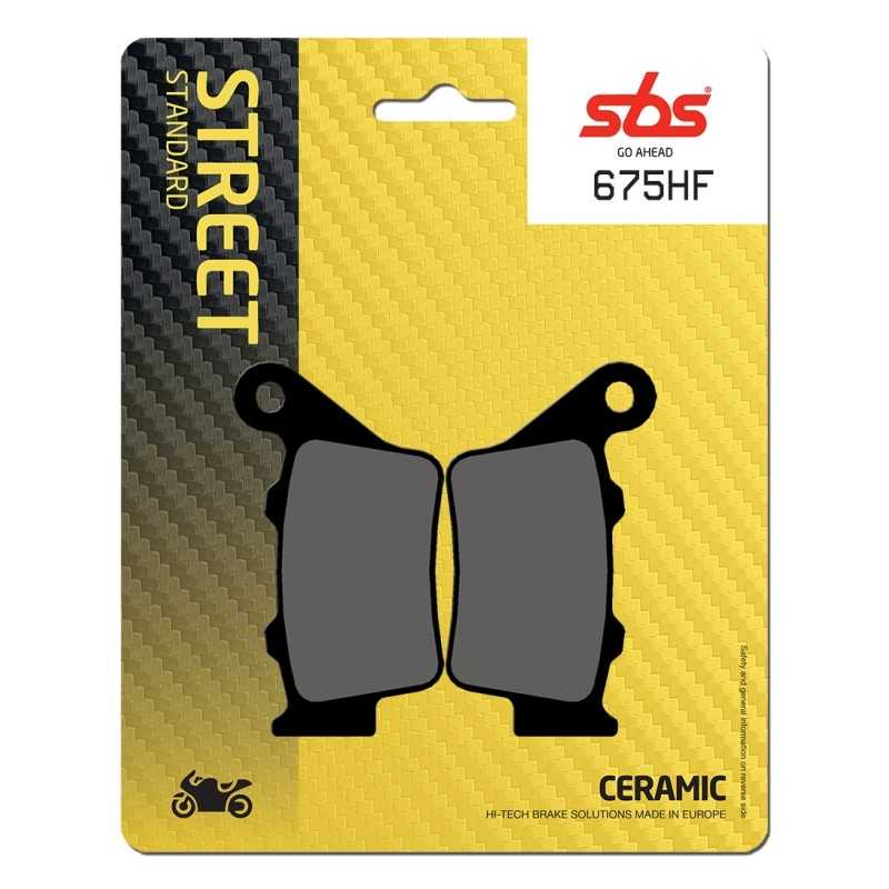SBS Pastillas de Freno SBS 675 HF Cerámico Pastillas Freno