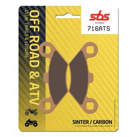 SBS Pastillas de Freno SBS 716 ATS Sinterizadas Pastillas Freno