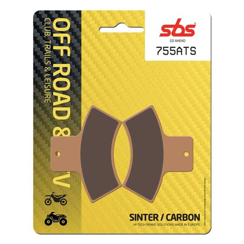 SBS Pastillas de Freno SBS 755 ATS Sinterizadas Pastillas Freno