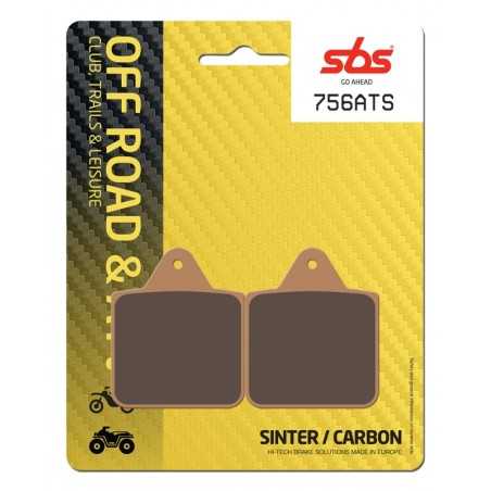 SBS Pastillas de Freno SBS 756 ATS Sinterizadas Pastillas Freno