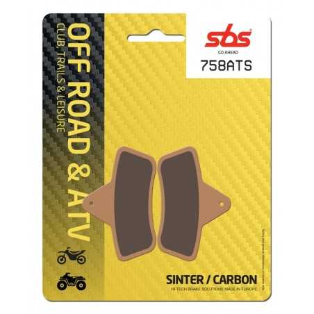 SBS Pastillas de Freno SBS 758 ATS Sinterizadas Pastillas Freno