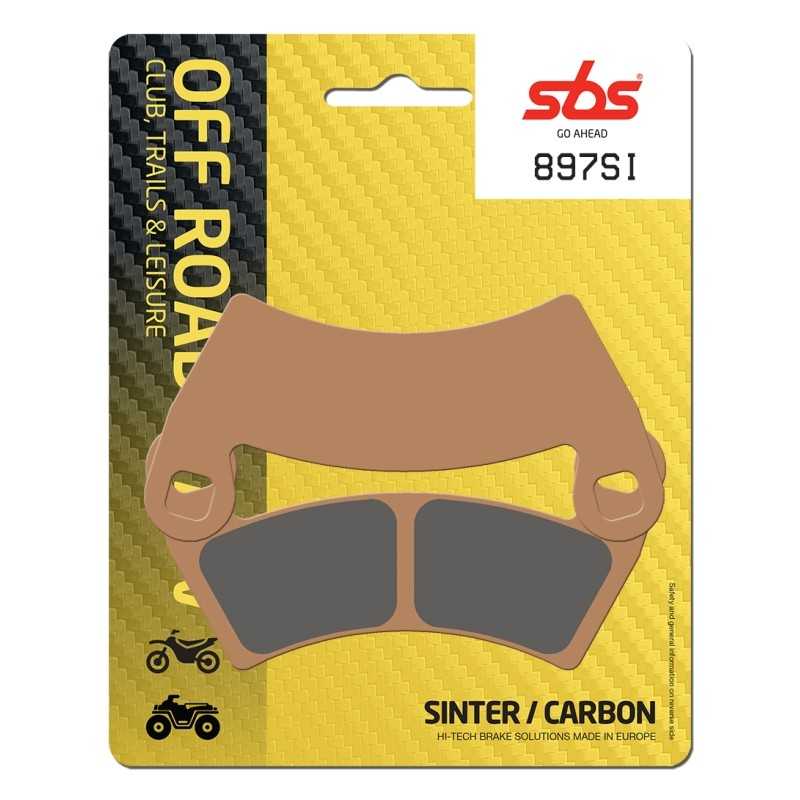 SBS Pastillas de Freno SBS 897 SI Sinterizadas Pastillas Freno