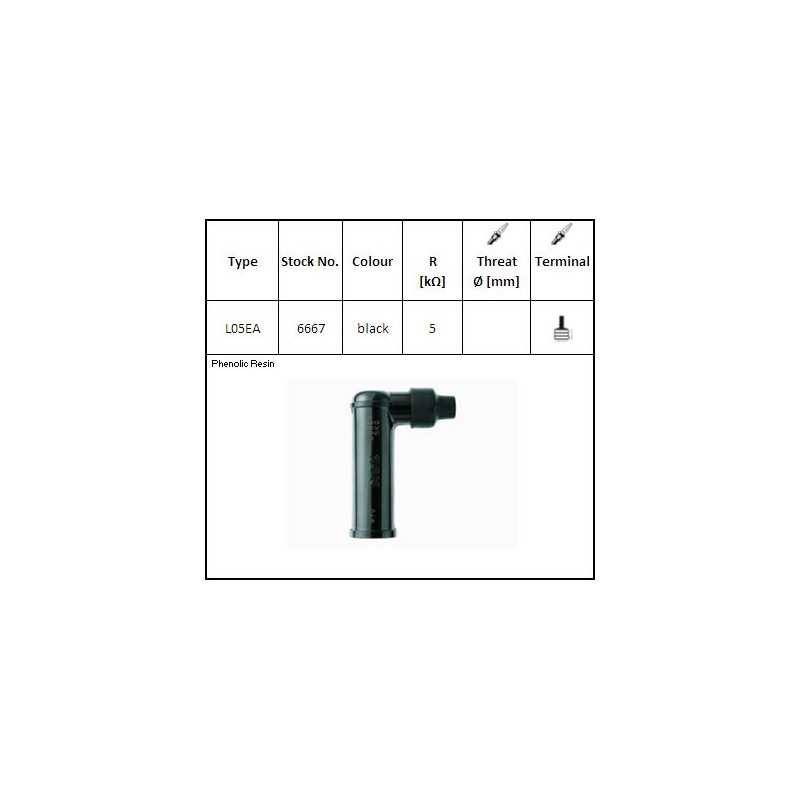 NGK Pipa de Bujía NGK L05EA Pipas Bujía